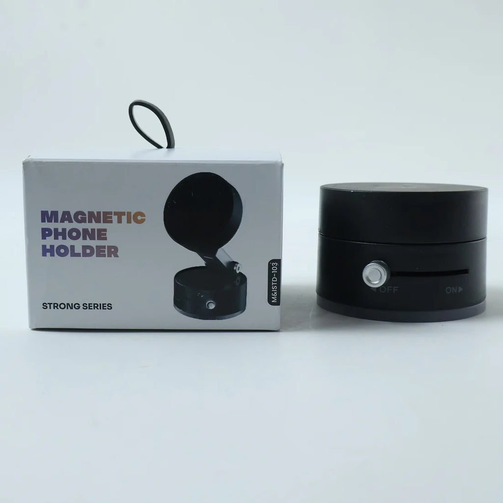360° Magnetic Car Phone Holder – Strong MagSafe Mount | One-Hand Operation